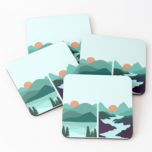 Item preview, Mountains Triptych designed and sold by kaitlyntheo.