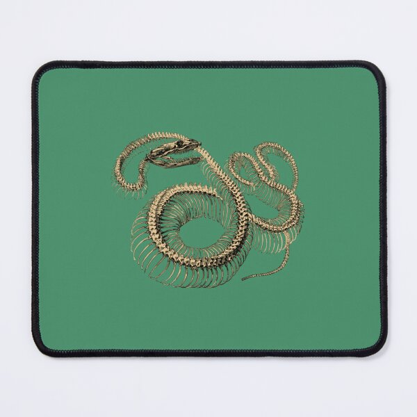 Item preview, antique typographic vintage snake skeleton designed and sold by cfaltnylkme68.