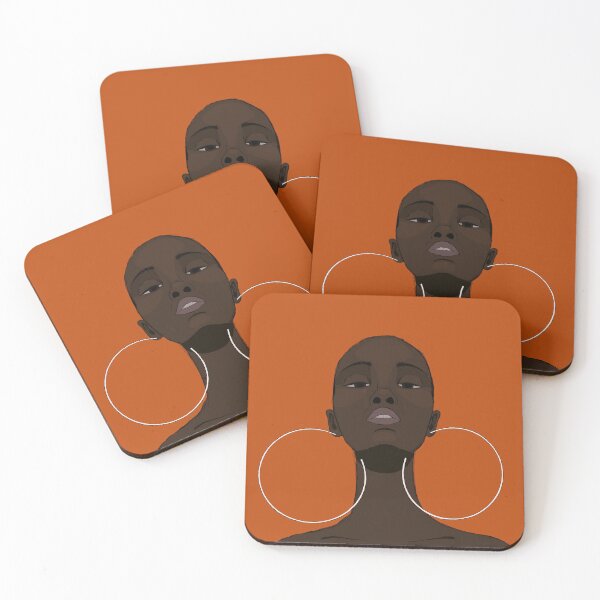 Item preview, african woman illustration designed and sold by raquelrz.