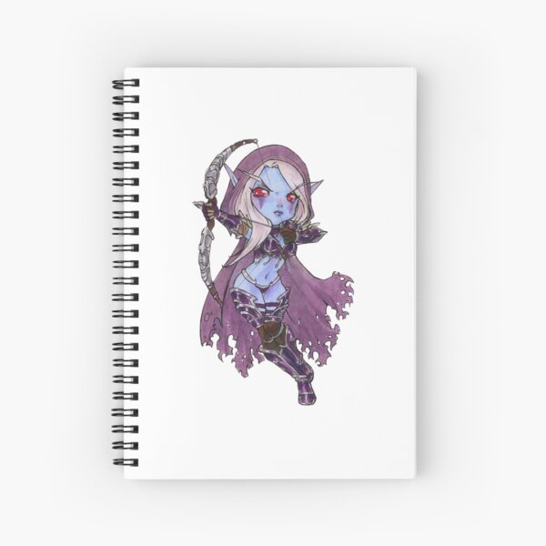 Vista previa del artículo con la obra «Copiar Sylvanas», diseñado y vendido por momi4e.