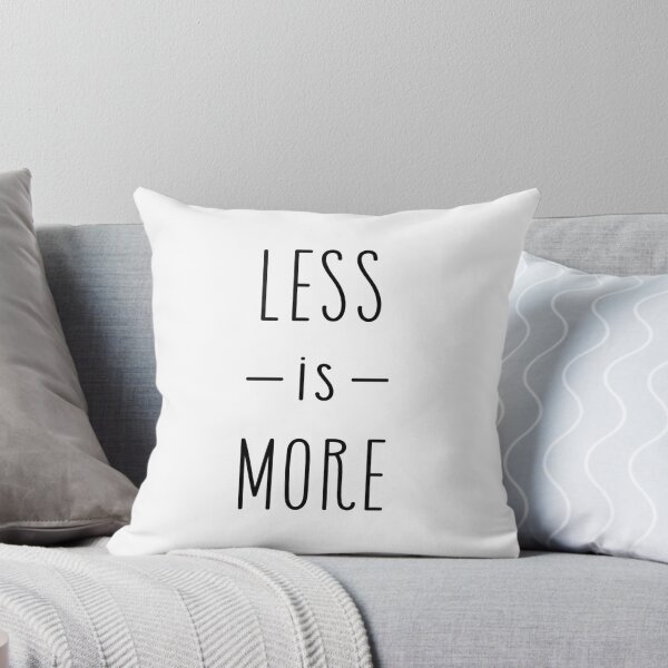 Item preview, Less is More, Office Wall Art designed and sold by MentDesigns.