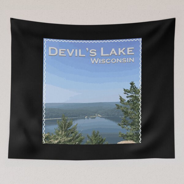 Item preview, Devil_s Lake (w words) designed and sold by bylerg-wyneth.