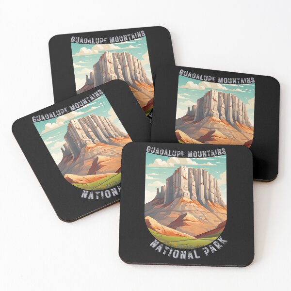 Item preview, Guadalupe Mountains National Park Art Deco Style designed and sold by Doctrine-Design.