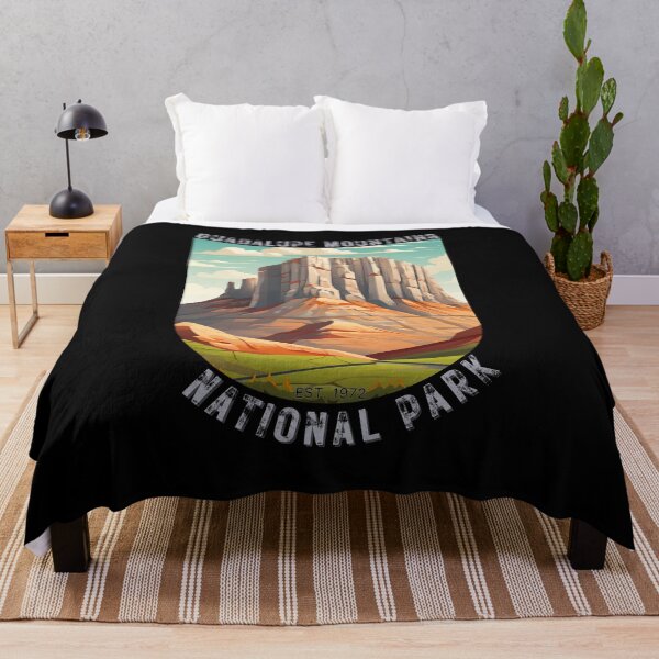 Item preview, Guadalupe Mountains National Park Art Deco Style designed and sold by Doctrine-Design.