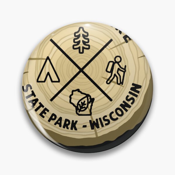Item preview, Devil_s Lake State Park Wisconsin Log Slice designed and sold by bylerg-wyneth.