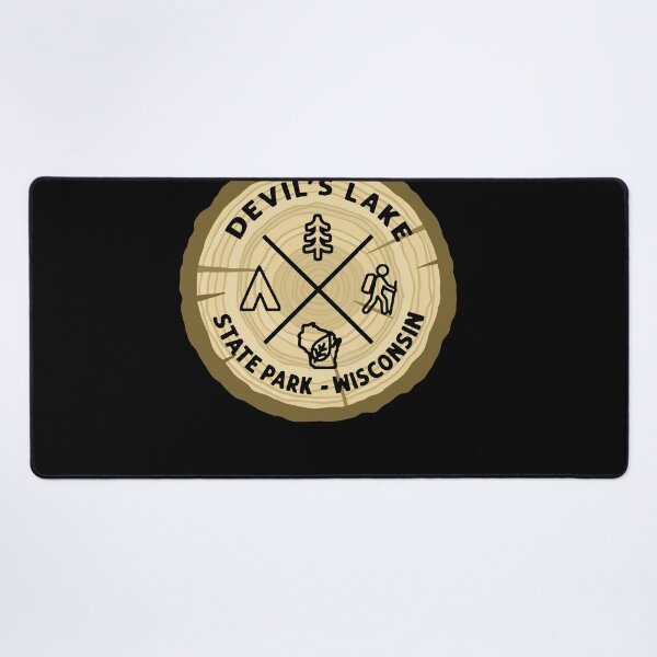Item preview, Devil_s Lake State Park Wisconsin Log Slice designed and sold by bylerg-wyneth.