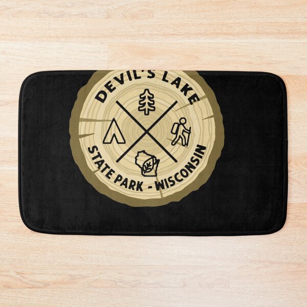 Item preview, Devil_s Lake State Park Wisconsin Log Slice designed and sold by bylerg-wyneth.