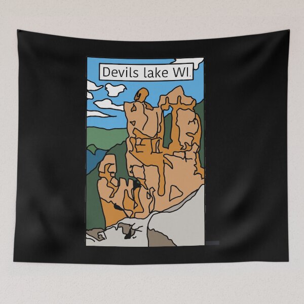 Item preview, Devils Doorway In Devil_s Lake designed and sold by bylerg-wyneth.