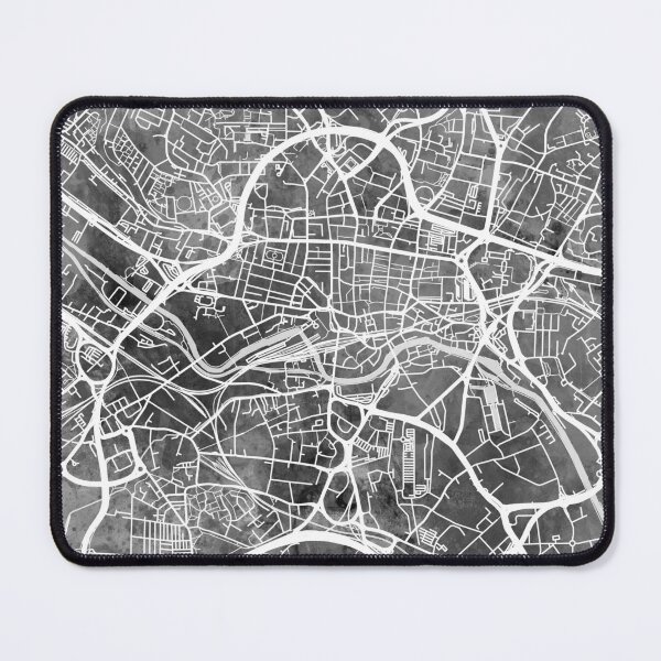 Item preview, Leeds England Street Map designed and sold by ArtPrints.