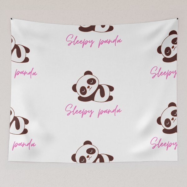 Item preview, Sleepy Panda designed and sold by MerchQuiTue.
