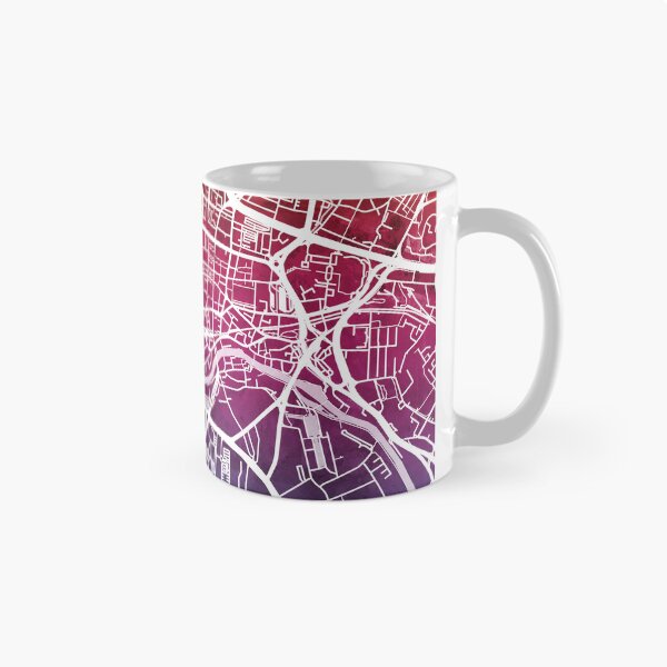 Item preview, Leeds England Street Map designed and sold by ArtPrints.