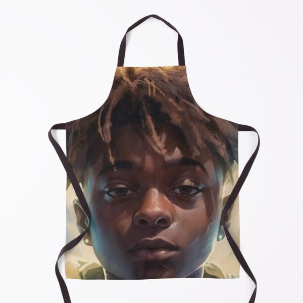 Item preview, Black boy with dreadlocks, earrings, like a superhero designed and sold by AndrewWorld.