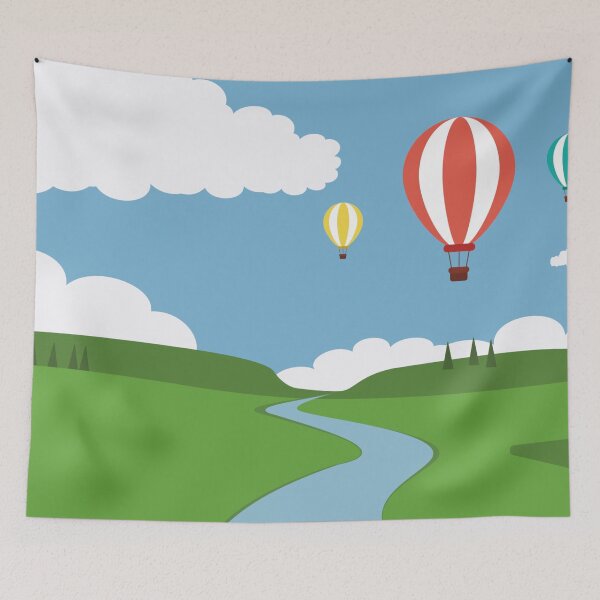 Item preview, Balloon ride, hot air balloon designed and sold by DerSenat.