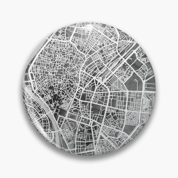 Artikelvorschau, Sevilla Spain City Map entworfen und verkauft von ArtPrints.