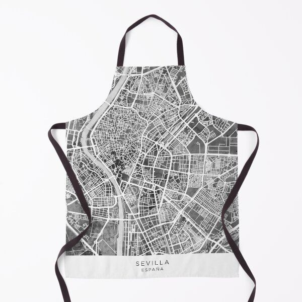 Item preview, Sevilla Spain City Map designed and sold by ArtPrints.