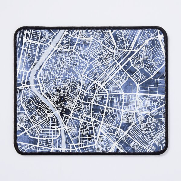 Artikelvorschau, Sevilla Spain City Map entworfen und verkauft von ArtPrints.