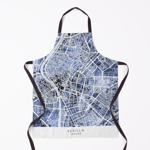 Item preview, Sevilla Spain City Map designed and sold by ArtPrints.