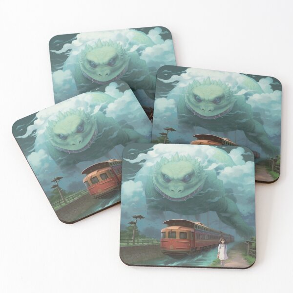 Item preview, Spirited Away Train Movie Poster designed and sold by joannewags.