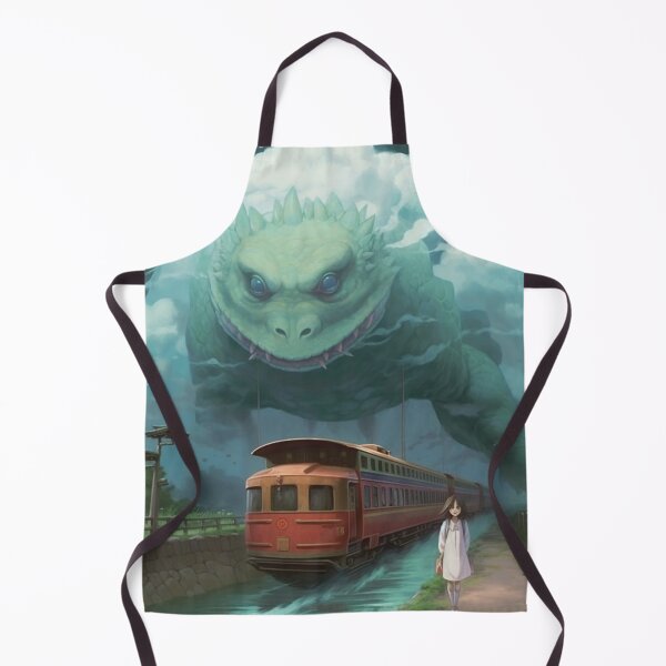 Item preview, Spirited Away Train Movie Poster designed and sold by joannewags.
