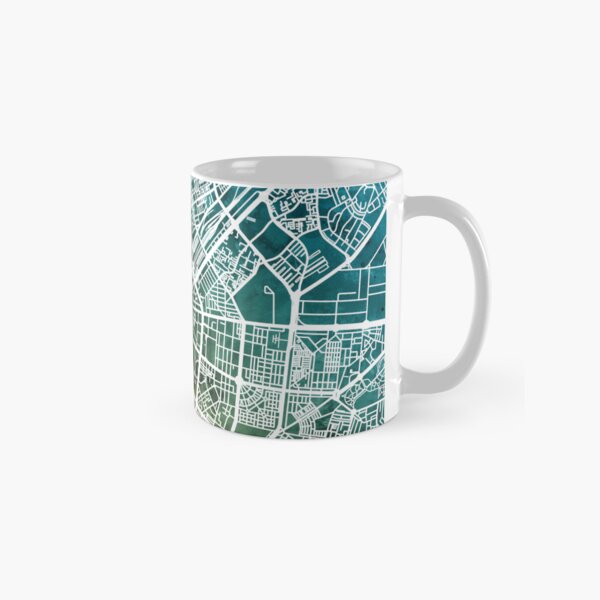 Vista previa del artículo con la obra «Sevilla Spain City Map», diseñado y vendido por ArtPrints.