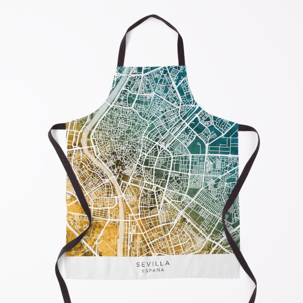 Item preview, Sevilla Spain City Map designed and sold by ArtPrints.