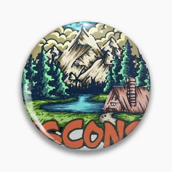Item preview, Wisconsin state parks stickers designed and sold by lipscomb-marlin.