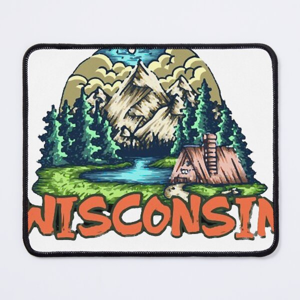 Item preview, Wisconsin state parks stickers designed and sold by lipscomb-marlin.