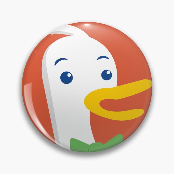 Item preview, DuckDuckGo Browser Logo Sticker - Privacy-Focused Design designed and sold by burakgulnar.