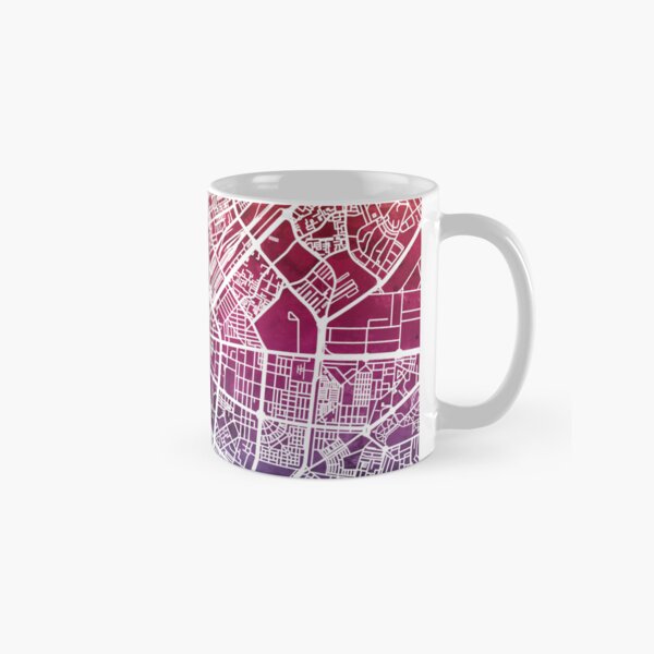 Vista previa del artículo con la obra «Sevilla Spain City Map», diseñado y vendido por ArtPrints.