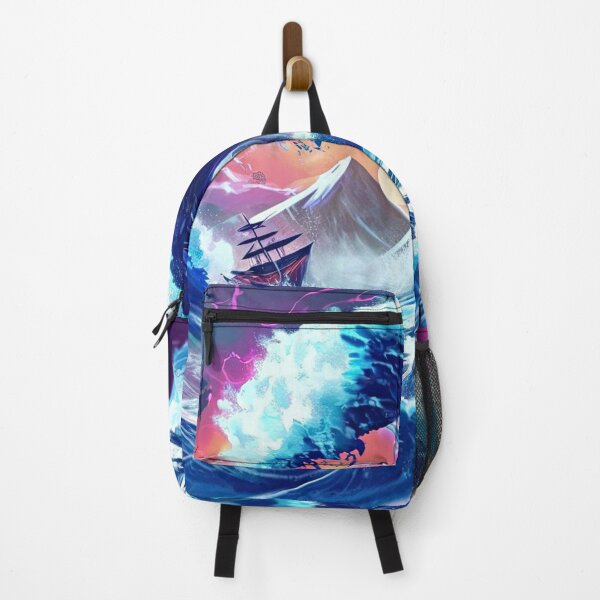 Item preview, Huge Tsunami Waves Painting - Abstract Artwork designed and sold by Vicky021.