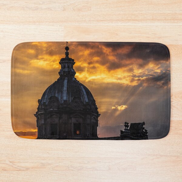 Item preview, Sunrise with a church in Rome designed and sold by SkylineCity1.