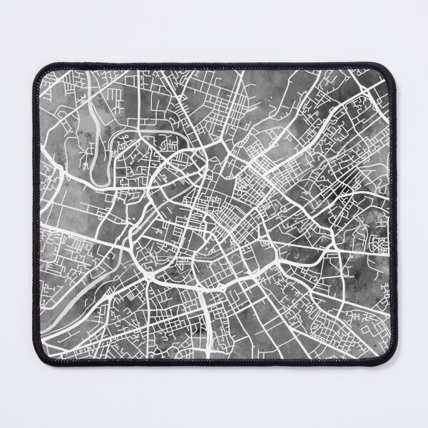 Item preview, Manchester England City Map designed and sold by ArtPrints.
