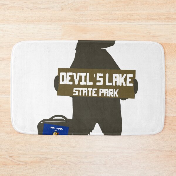 Item preview, Devil_s Lake State Park Wisconsin WI Hitchhiking Black Brown Bear designed and sold by lipscomb-marlin.