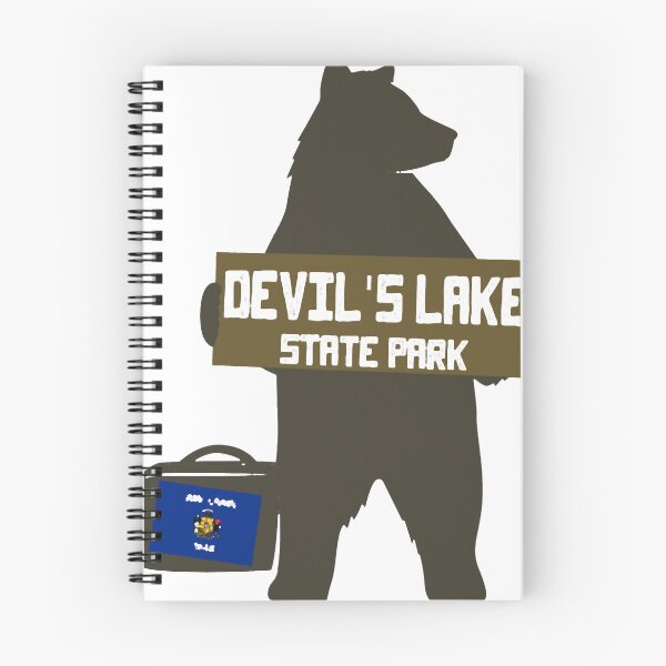 Item preview, Devil_s Lake State Park Wisconsin WI Hitchhiking Black Brown Bear designed and sold by lipscomb-marlin.