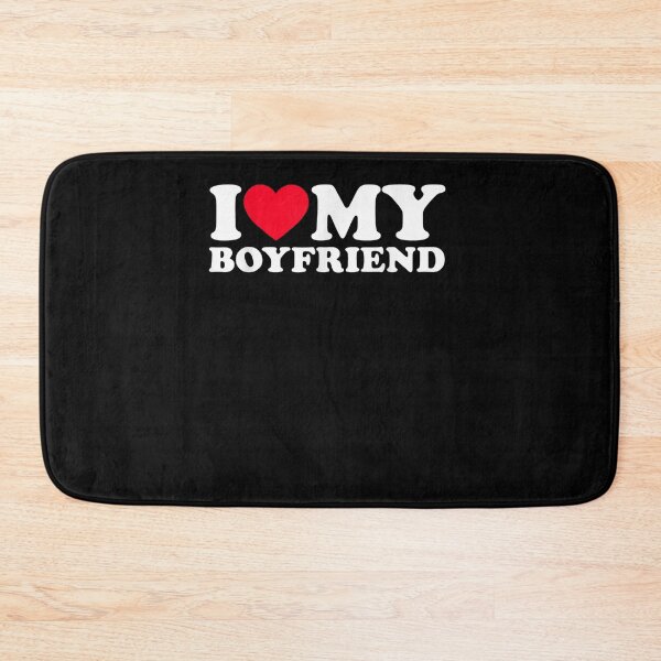 Item preview, I Love My Boyfriend Shirt I Heart My Boyfriend Shirt BF  designed and sold by BlakeJoyceAr.