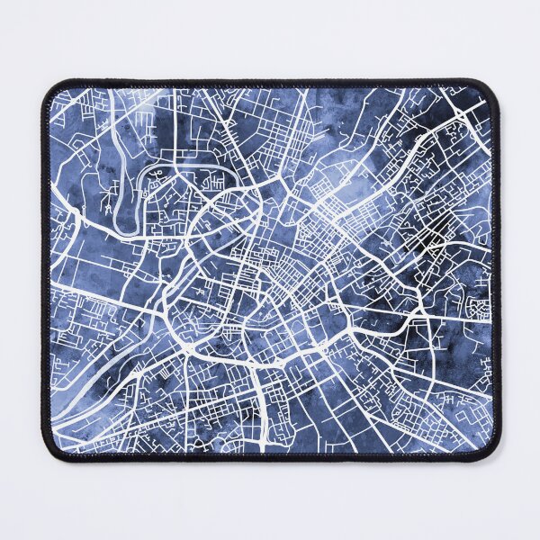 Item preview, Manchester England City Map designed and sold by ArtPrints.