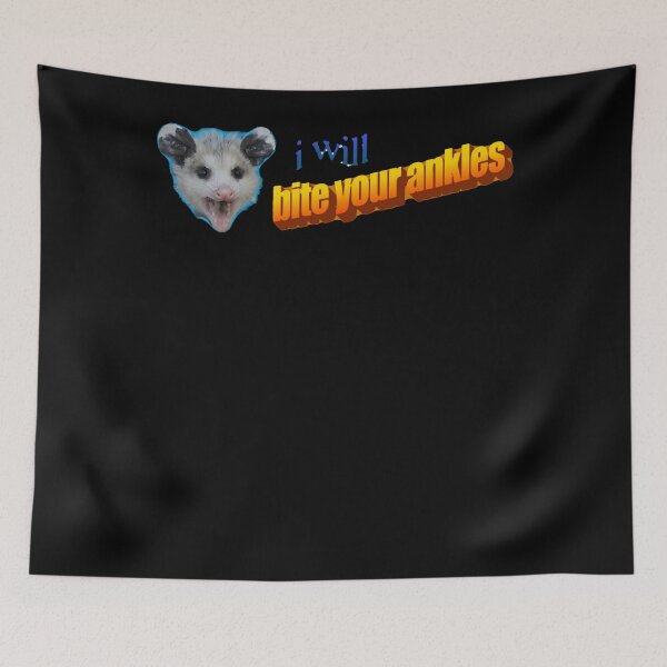 Item preview, I Will Bite Your Ankles Possum  designed and sold by BlakeJoyceAr.
