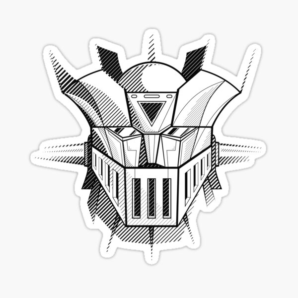 081b Proyecto Mazinger Z Pegatina