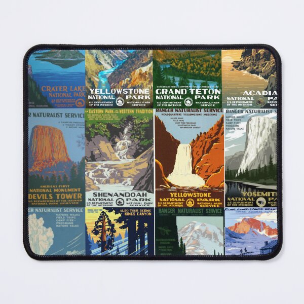Item preview, Vintage National Parks Posters designed and sold by lipscomb-marlin.