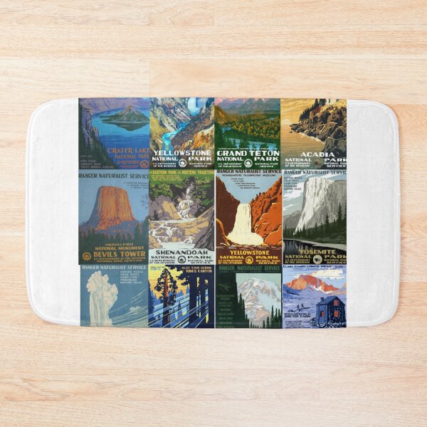 Item preview, Vintage National Parks Posters designed and sold by lipscomb-marlin.