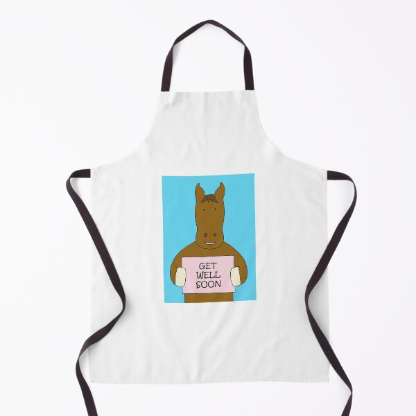 Item preview, Get Well Soon Smiling Cartoon Horse designed and sold by KateTaylor.