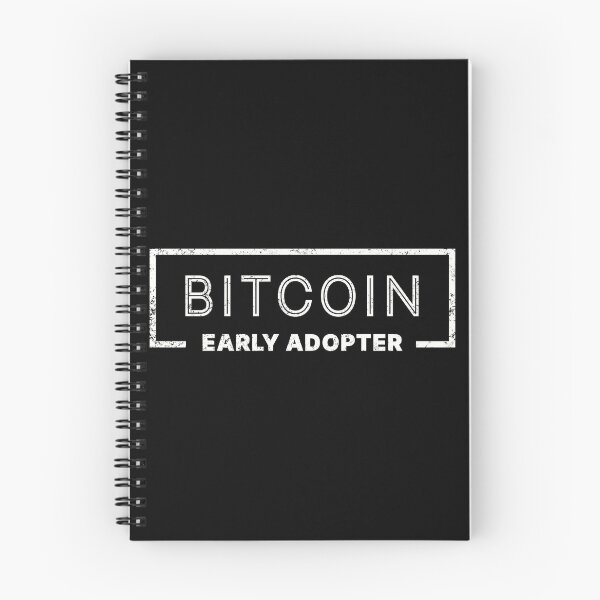 Item preview, Bitcoin Early Adopter designed and sold by WhitepaperStyle.