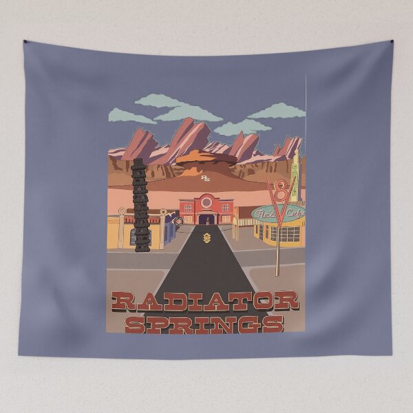 Item preview, Radiator Springs Postcard 	 designed and sold by rerfrbwywgh47.