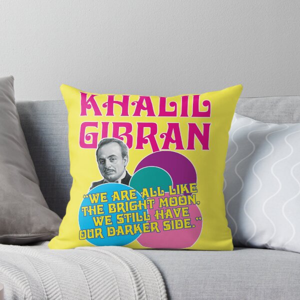 Item preview, Khalil Gibran, We are all like the bright moon we all have our darker side designed and sold by Mauswohn.
