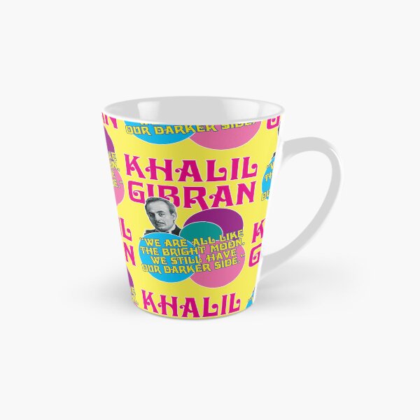 Item preview, Khalil Gibran, We are all like the bright moon we all have our darker side designed and sold by Mauswohn.