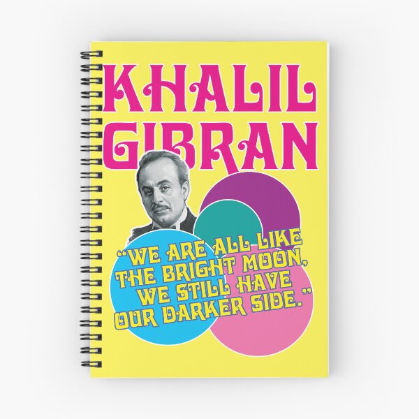 Item preview, Khalil Gibran, We are all like the bright moon we all have our darker side designed and sold by Mauswohn.