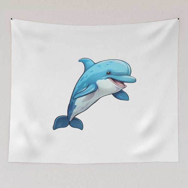 Item preview, Happy smiling dolphin  designed and sold by SmileshareShop.