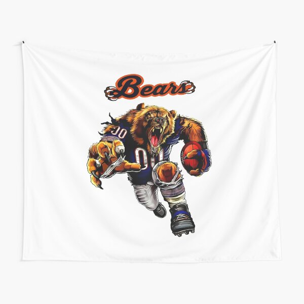 Rinkha David Montgomery Football Edit Tapestries Bears T-Shirt