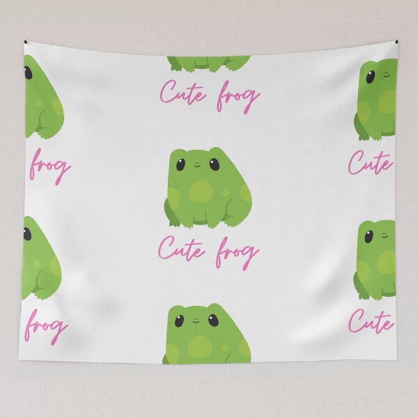 Item preview, Cute Frog 2 designed and sold by MerchQuiTue.