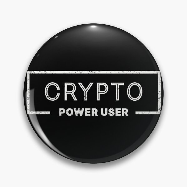 Item preview, Crypto Power User designed and sold by WhitepaperStyle.